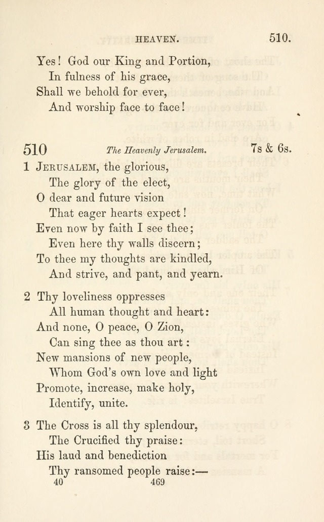 A Selection of Hymns: designed as a supplement to the "psalms and hymns" of the Presbyterian church page 471