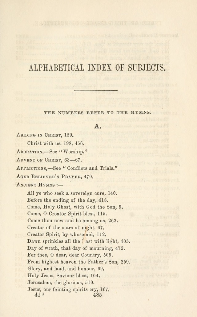 A Selection of Hymns: designed as a supplement to the "psalms and hymns" of the Presbyterian church page 487