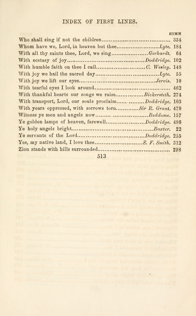 A Selection of Hymns: designed as a supplement to the "psalms and hymns" of the Presbyterian church page 515