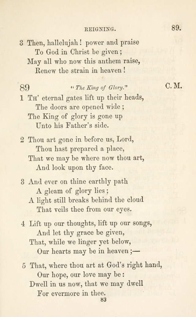 A Selection of Hymns: designed as a supplement to the "psalms and hymns" of the Presbyterian church page 85