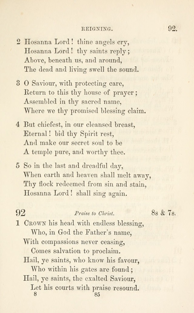 A Selection of Hymns: designed as a supplement to the "psalms and hymns" of the Presbyterian church page 87