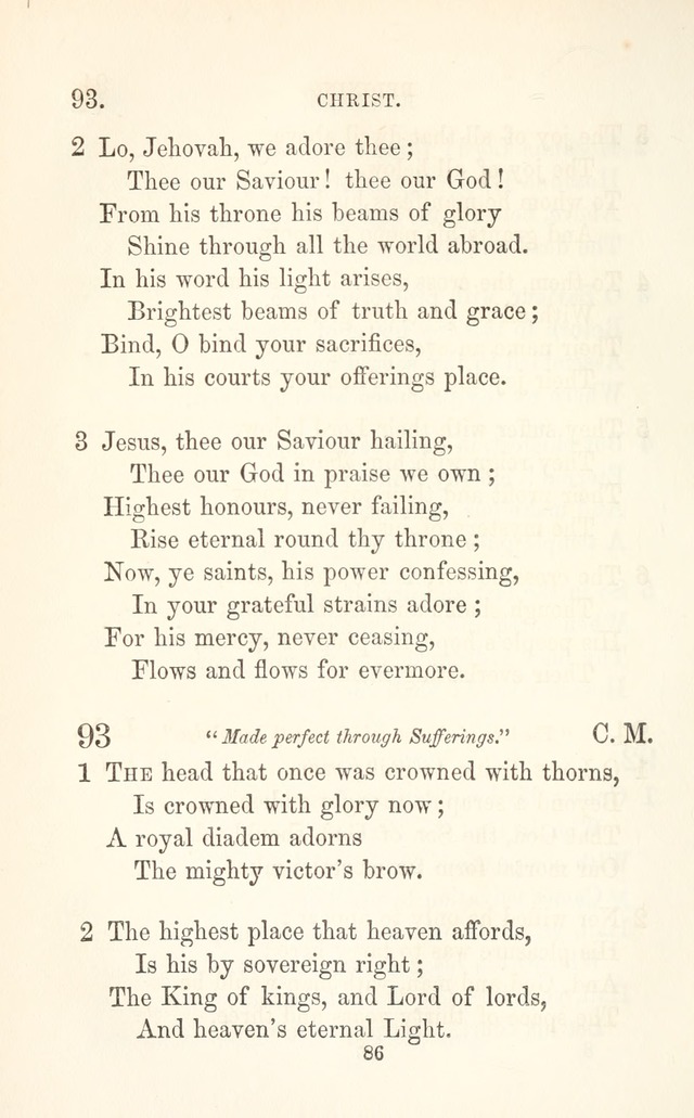 A Selection of Hymns: designed as a supplement to the "psalms and hymns" of the Presbyterian church page 88