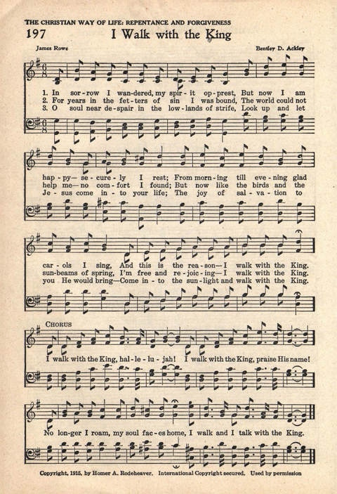 The Service Hymnal: Compiled for general use in all religious services of the Church, School and Home page 167