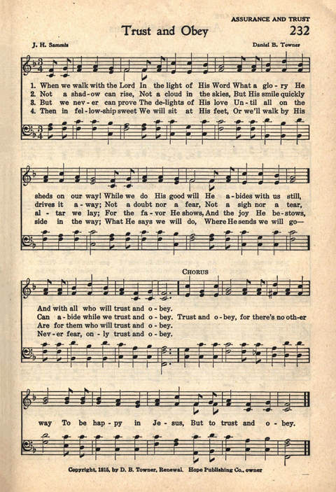 The Service Hymnal: Compiled for general use in all religious services of the Church, School and Home page 198