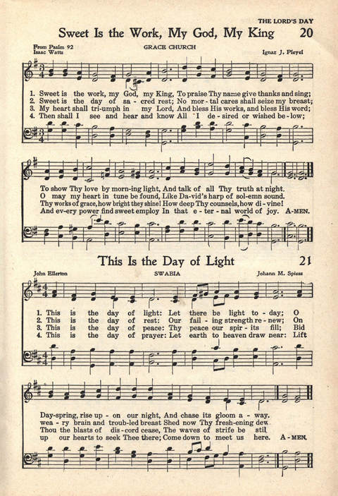 The Service Hymnal: Compiled for general use in all religious services of the Church, School and Home page 24