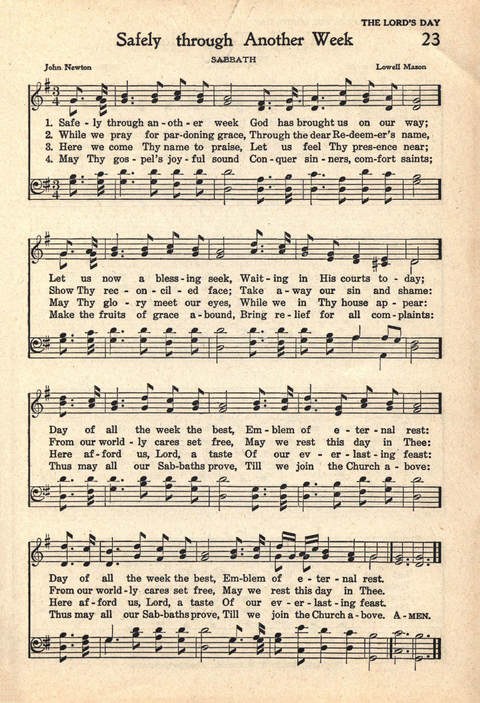 The Service Hymnal: Compiled for general use in all religious services of the Church, School and Home page 26
