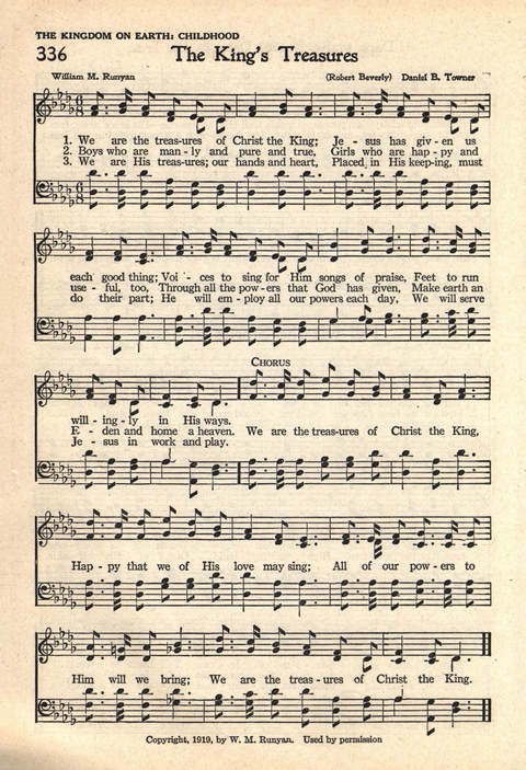 The Service Hymnal: Compiled for general use in all religious services of the Church, School and Home page 279