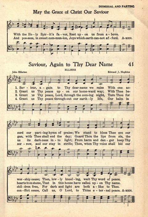 The Service Hymnal: Compiled for general use in all religious services of the Church, School and Home page 38