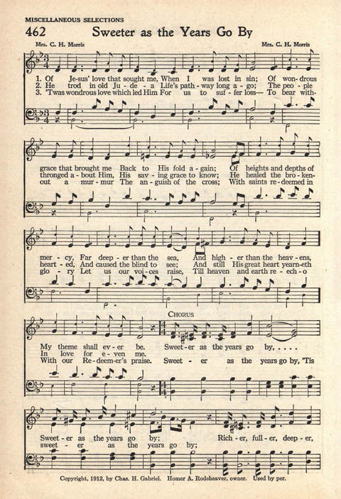 The Service Hymnal: Compiled for general use in all religious services of the Church, School and Home page 387