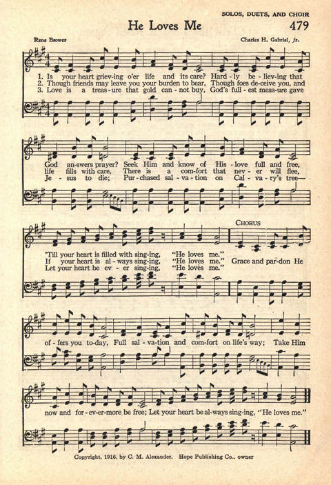 The Service Hymnal: Compiled for general use in all religious services of the Church, School and Home page 406