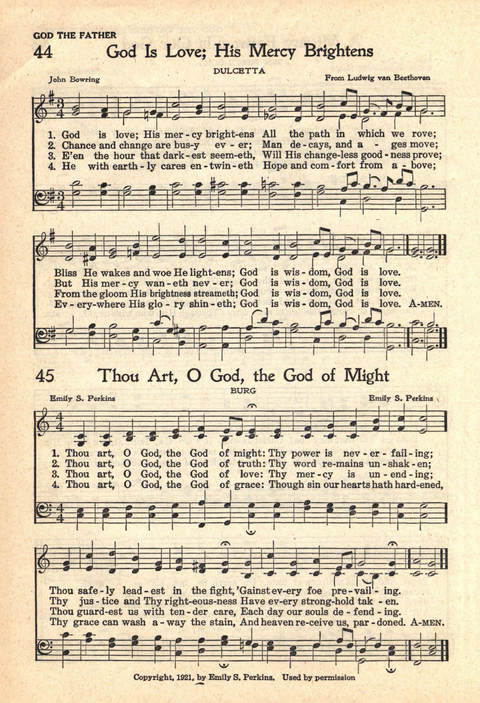 The Service Hymnal: Compiled for general use in all religious services of the Church, School and Home page 41