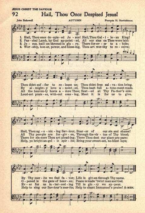 The Service Hymnal: Compiled for general use in all religious services of the Church, School and Home page 79