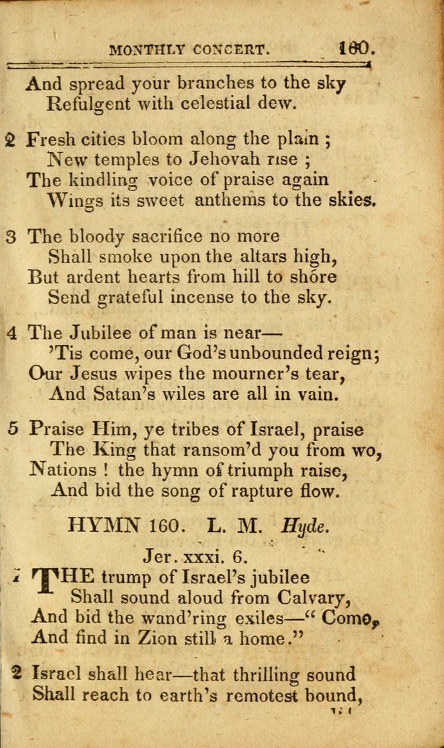 A Selection of Hymns: including a few originals, designed to aid the friends of  Zion in their private and social worship page 161