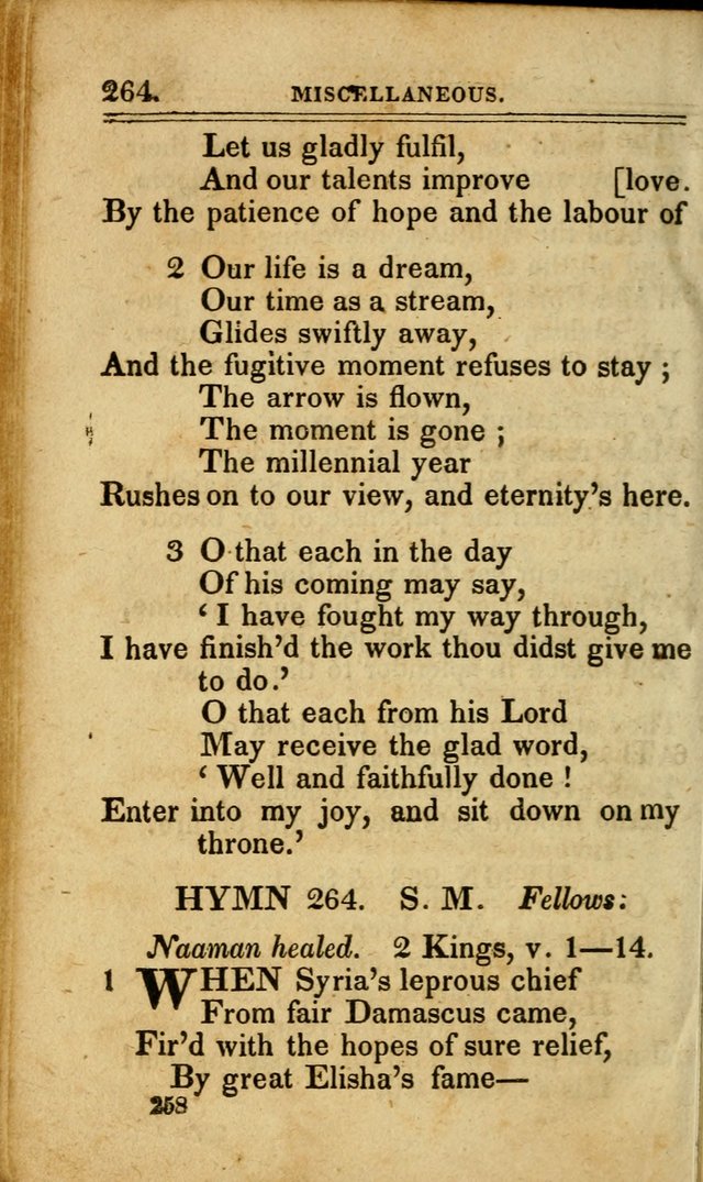 A Selection of Hymns: including a few originals, designed to aid the friends of  Zion in their private and social worship page 258
