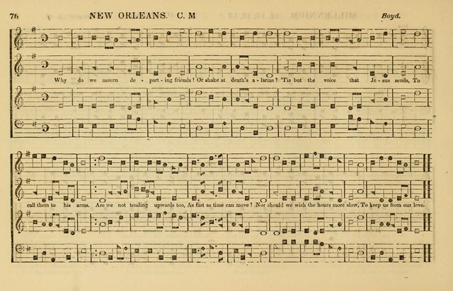 The Southern Harmony, and Musical Companion. New edition, thoroughly revised and much enlarged page 115