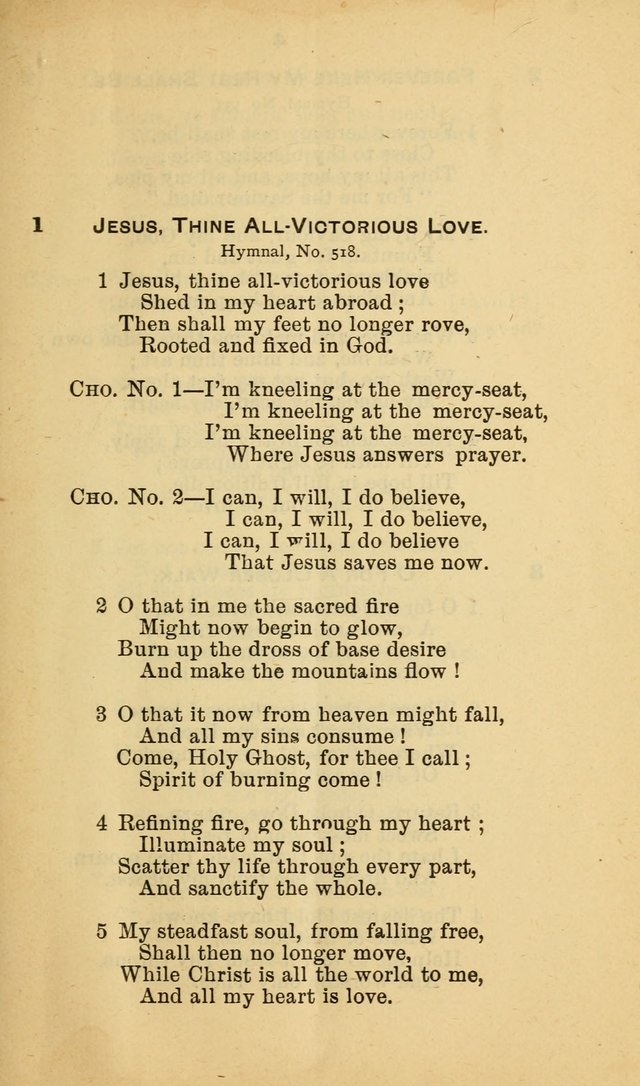 Selection of Hymns, for the use of the first M. E. Church, Cape May City page 4