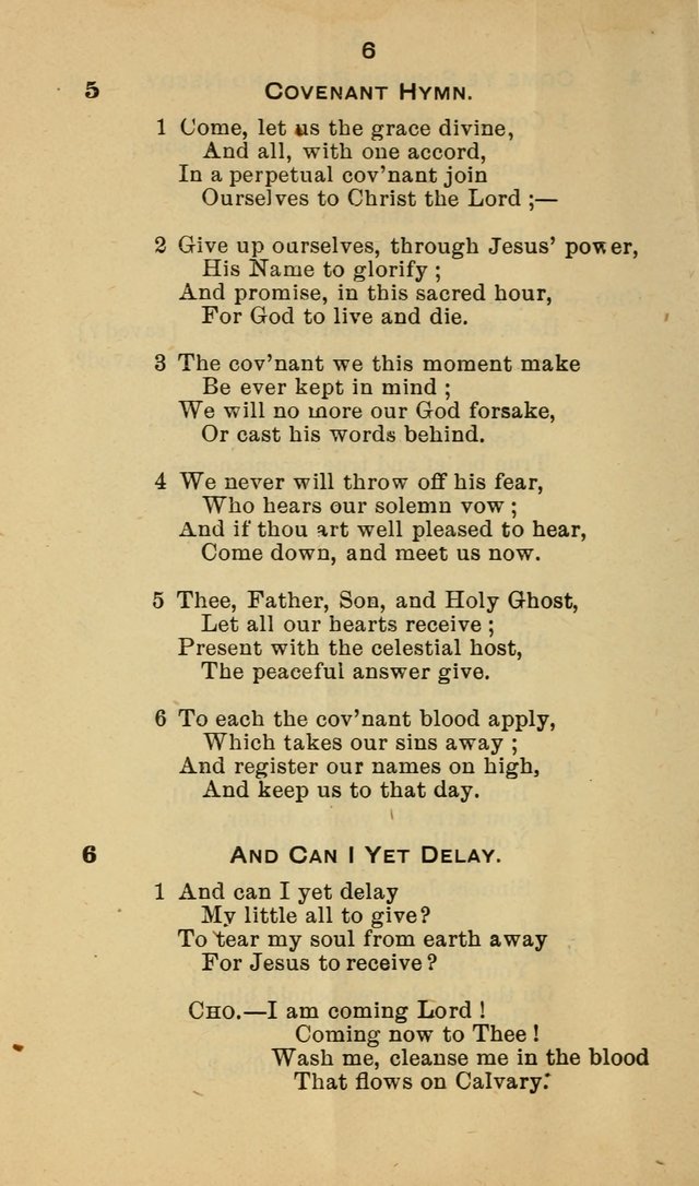 Selection of Hymns, for the use of the first M. E. Church, Cape May City page 7