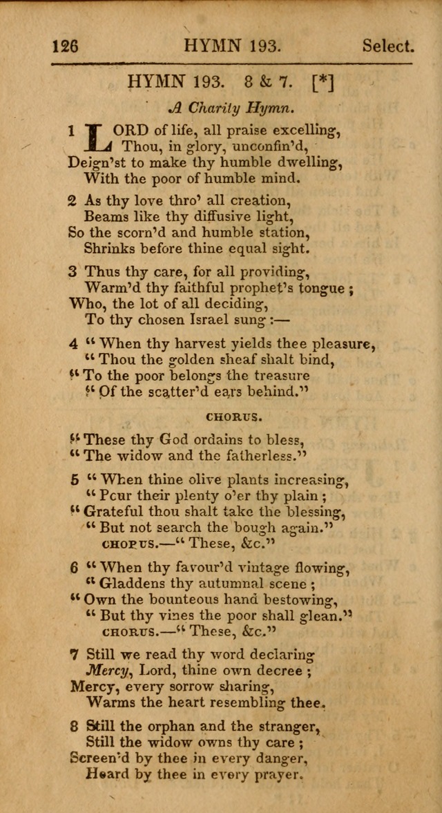 Select Hymns from Other Authors, Selected Harmony Together with Directions for Musical Expression. 2nd ed. page 126