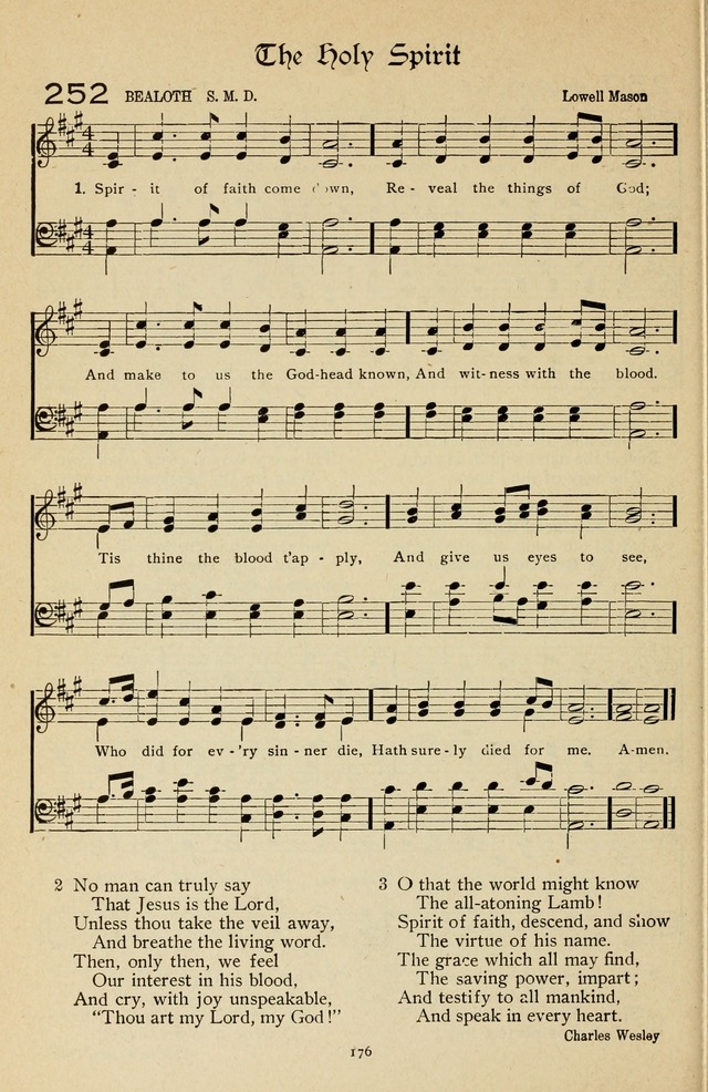 The Sanctuary Hymnal, published by Order of the General Conference of the United Brethren in Christ page 177
