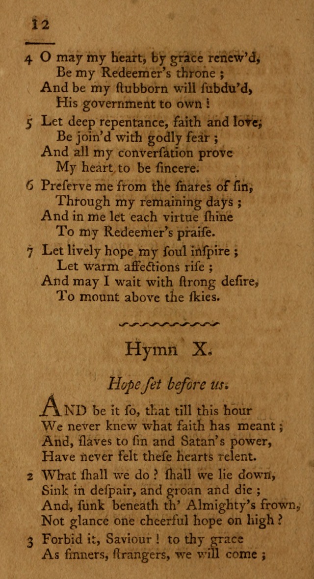 Society hymns, original and selected on evangelical and experimental subjects page 15