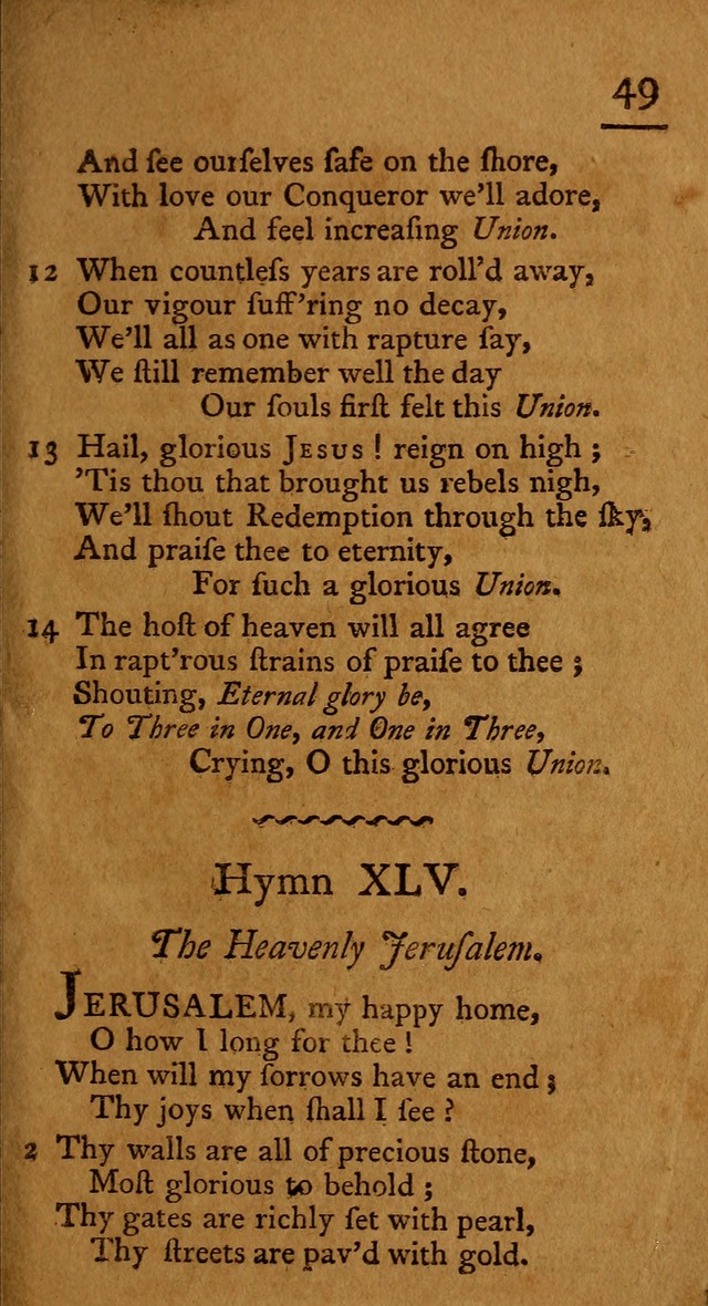 Society hymns, original and selected on evangelical and experimental subjects page 52