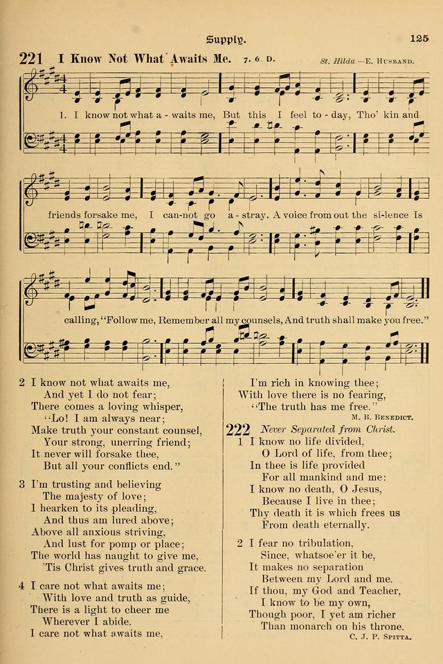 Song-Hymnal of Praise and Joy: a selection of spiritual songs, old and new page 124