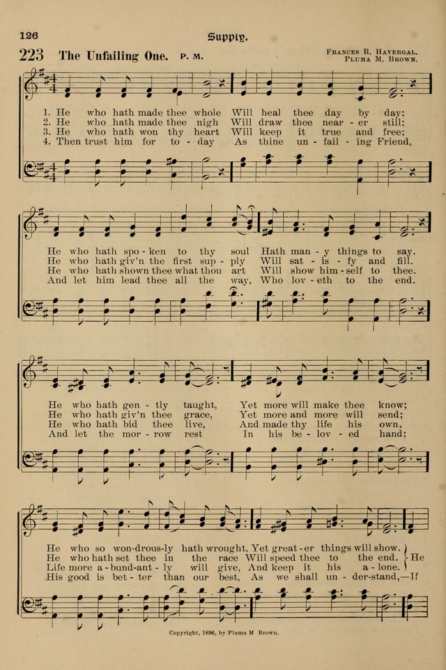Song-Hymnal of Praise and Joy: a selection of spiritual songs, old and new page 125