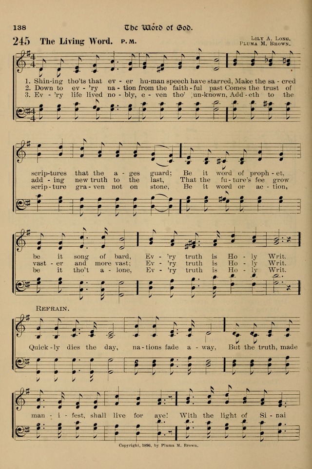Song-Hymnal of Praise and Joy: a selection of spiritual songs, old and new page 137