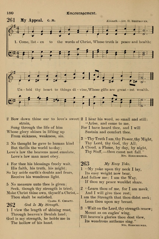 Song-Hymnal of Praise and Joy: a selection of spiritual songs, old and new page 149