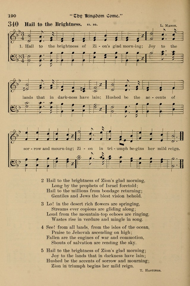 Song-Hymnal of Praise and Joy: a selection of spiritual songs, old and new page 189