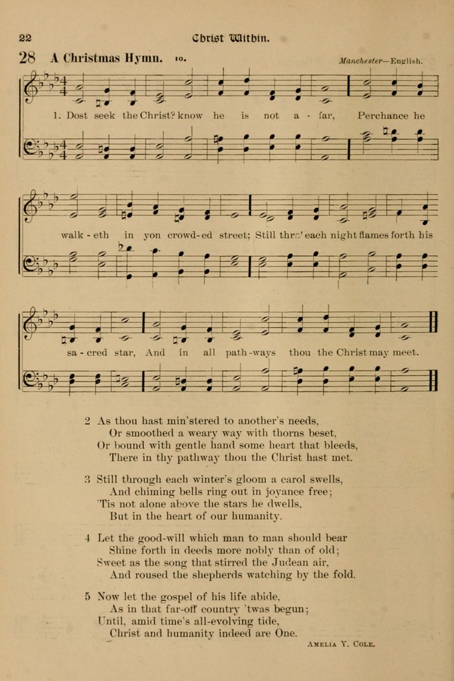 Song-Hymnal of Praise and Joy: a selection of spiritual songs, old and new page 25