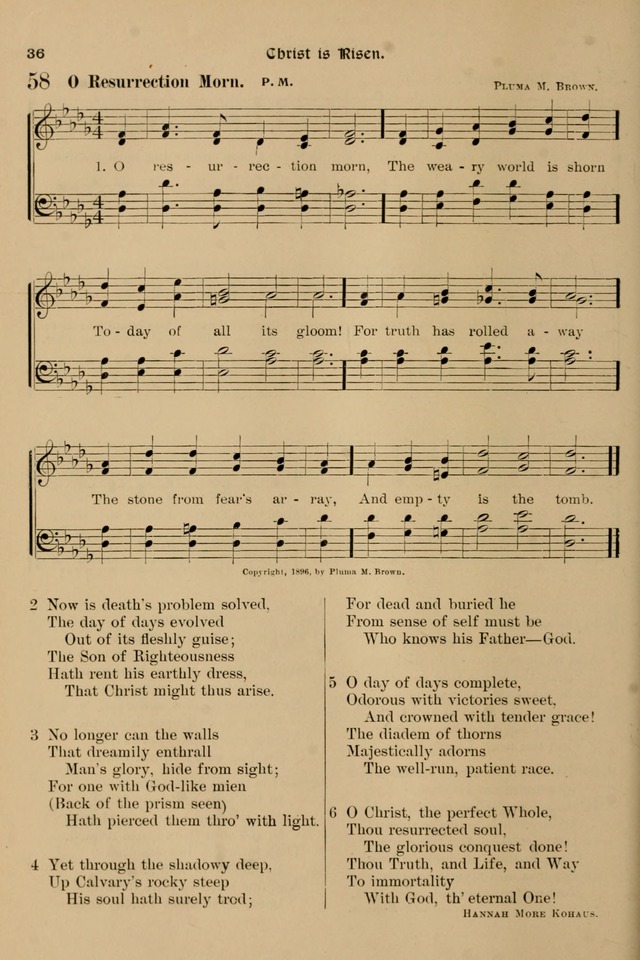 Song-Hymnal of Praise and Joy: a selection of spiritual songs, old and new page 39