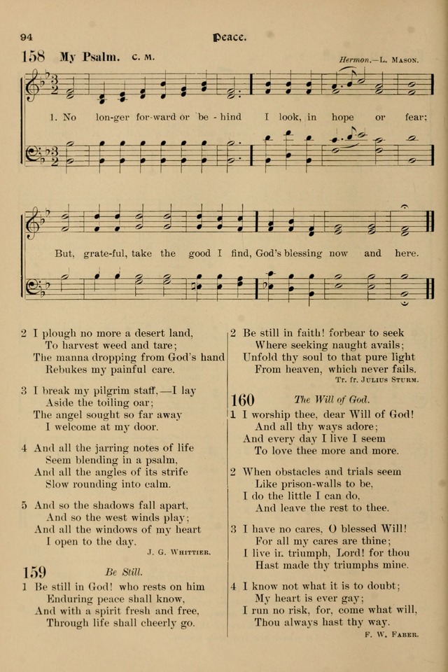 Song-Hymnal of Praise and Joy: a selection of spiritual songs, old and new page 95
