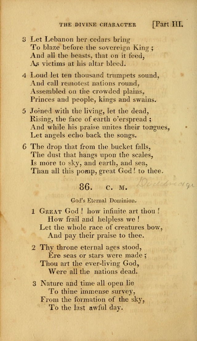 A Selection of Hymns and Psalms for Social and Private Worship (2nd ed. Enl. and Imp.) page 74