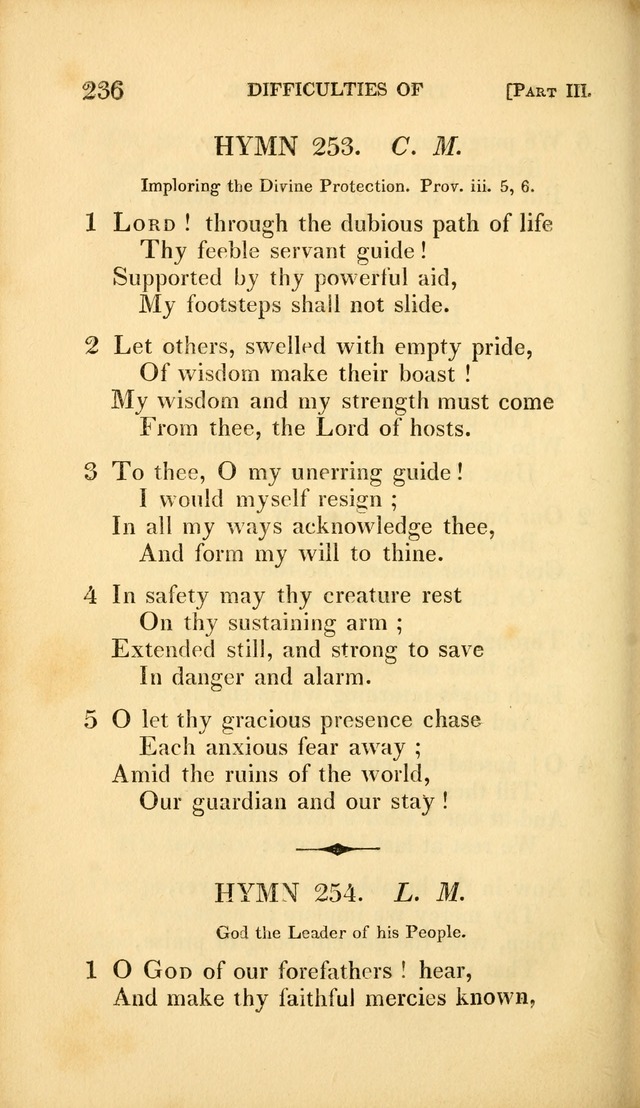 A Selection of Hymns and Psalms: for social and private worship (3rd ed. corr.) page 236