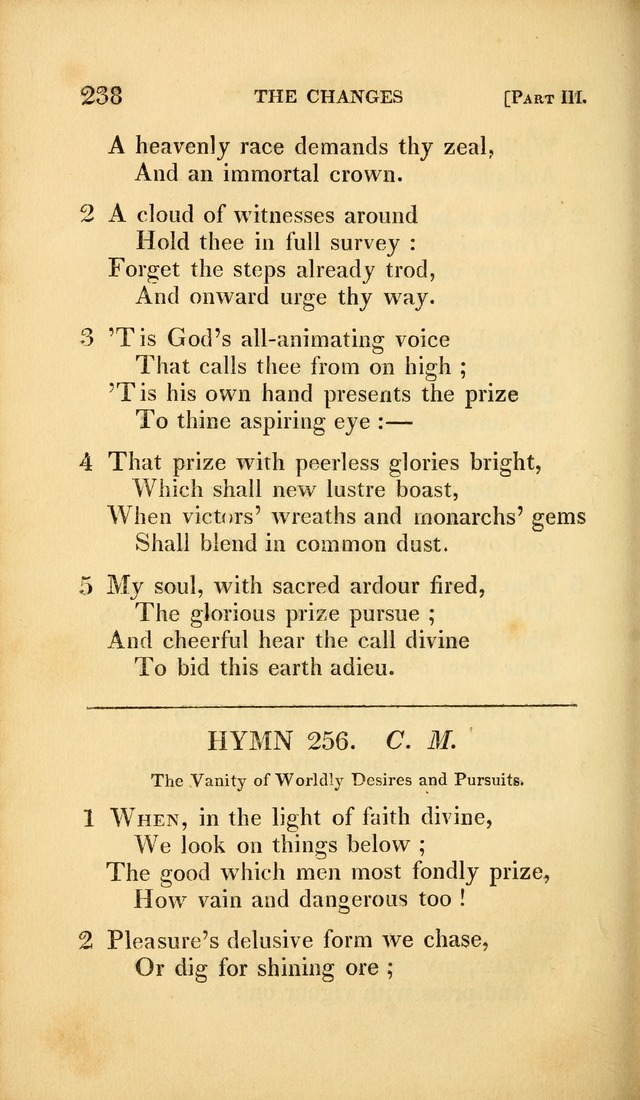 A Selection of Hymns and Psalms: for social and private worship (3rd ed. corr.) page 238