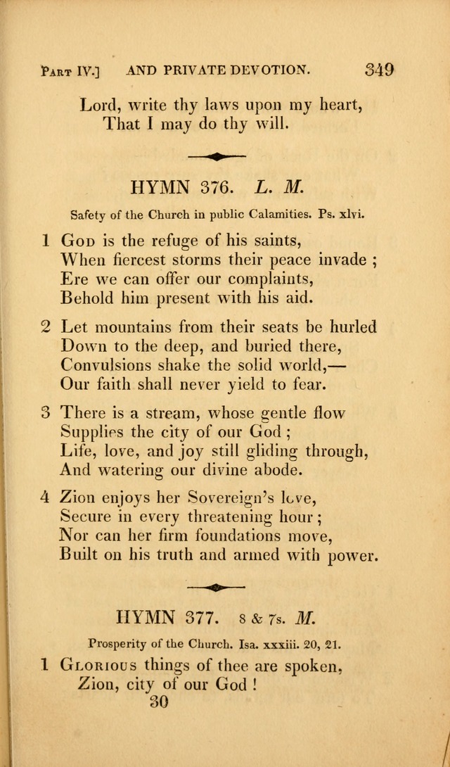 A Selection of Hymns and Psalms: for social and private worship (3rd ed. corr.) page 361