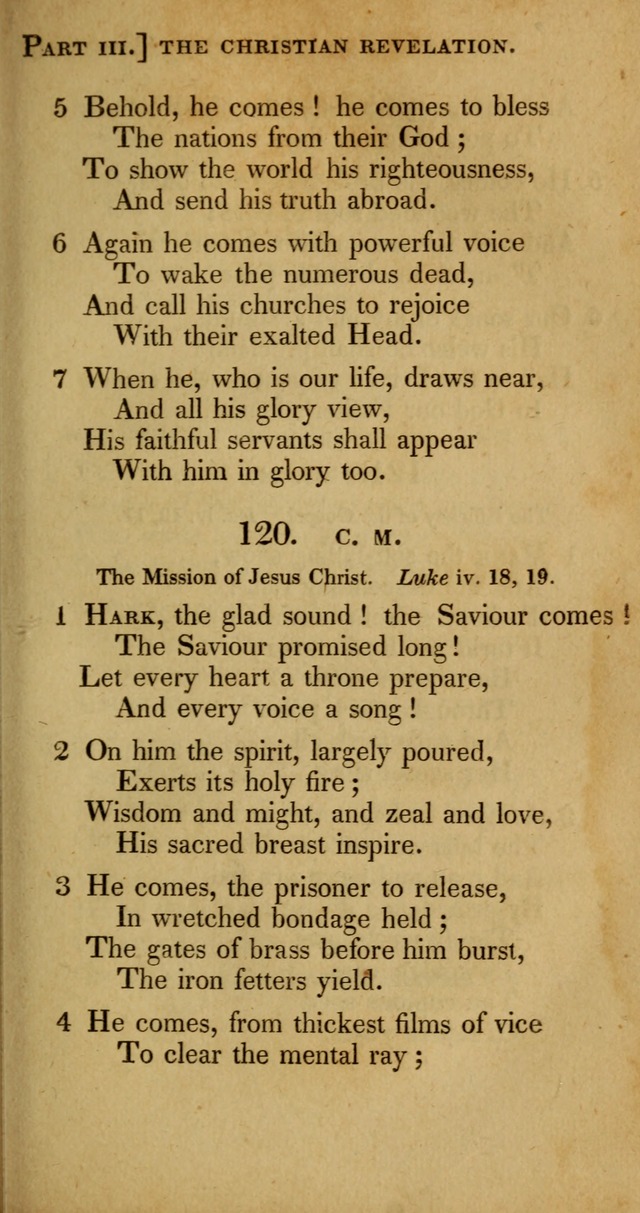 A Selection of Hymns and Psalms for Social and Private Worship (6th ed.) page 105