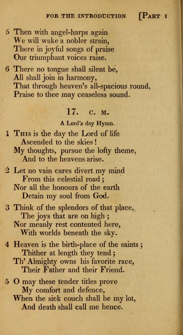 A Selection of Hymns and Psalms for Social and Private Worship (6th ed.) page 14