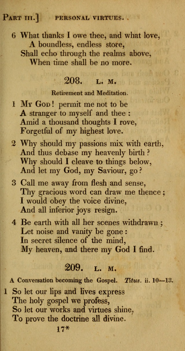 A Selection of Hymns and Psalms for Social and Private Worship (6th ed.) page 179
