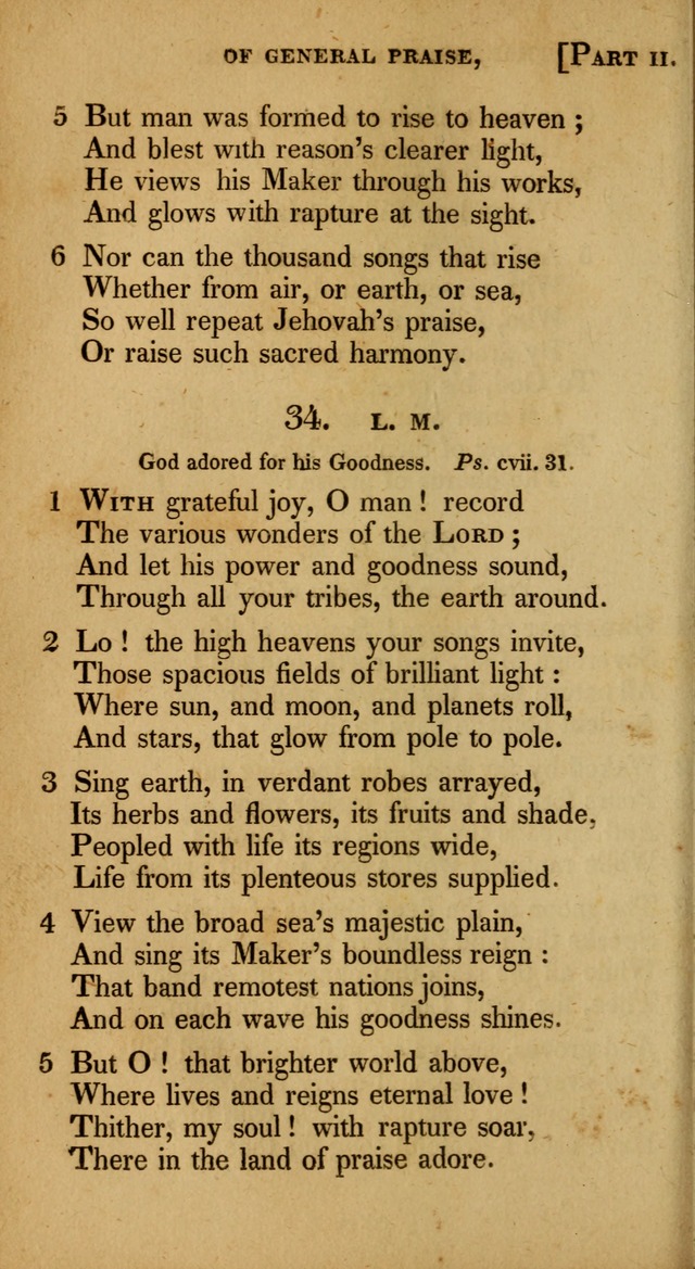 A Selection of Hymns and Psalms for Social and Private Worship (6th ed.) page 30