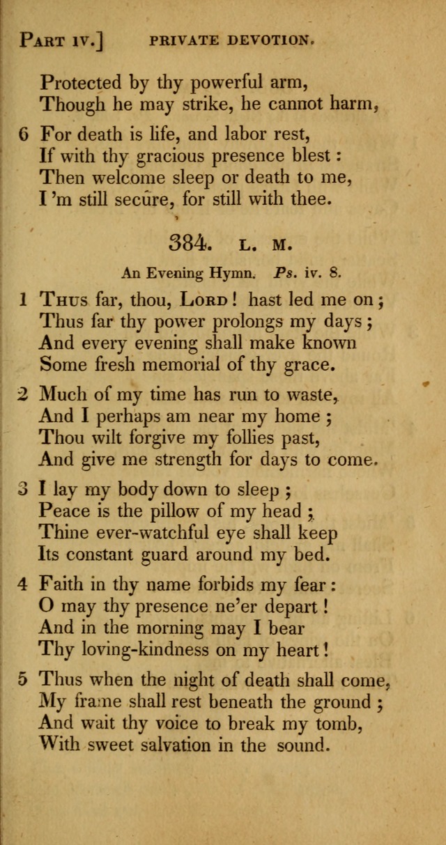 A Selection of Hymns and Psalms for Social and Private Worship (6th ed.) page 325