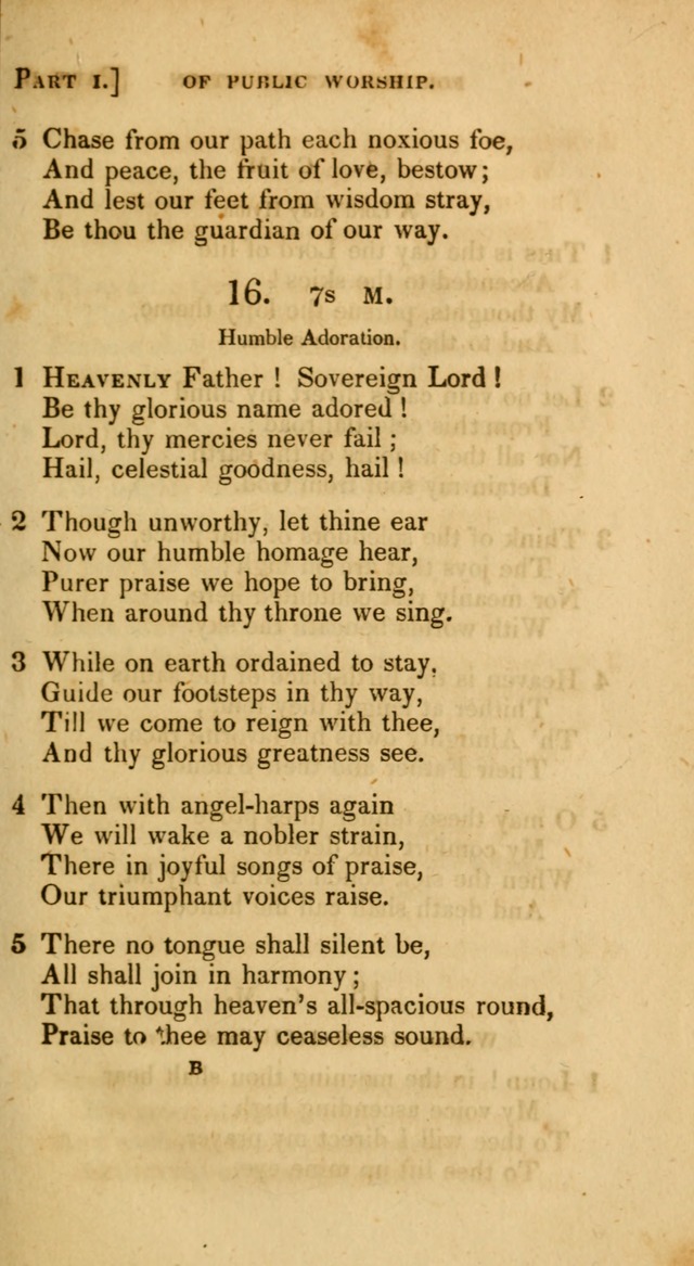 A Selection of Hymns and Psalms, for Social and Private Worship. (11th ed.) page 12