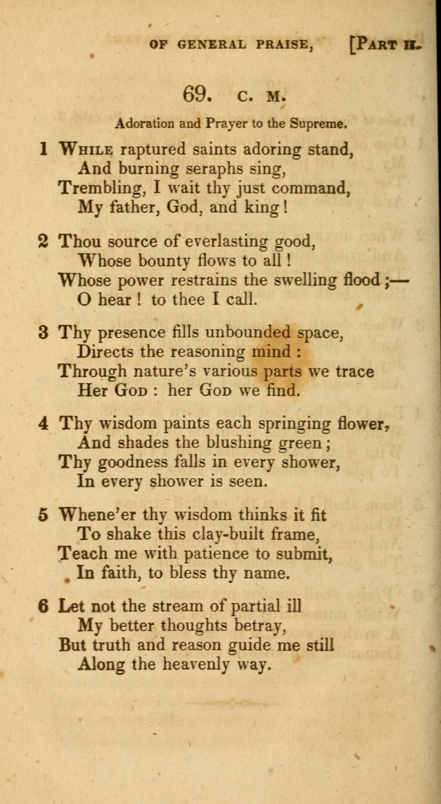 A Selection of Hymns and Psalms, for Social and Private Worship. (11th ed.) page 57