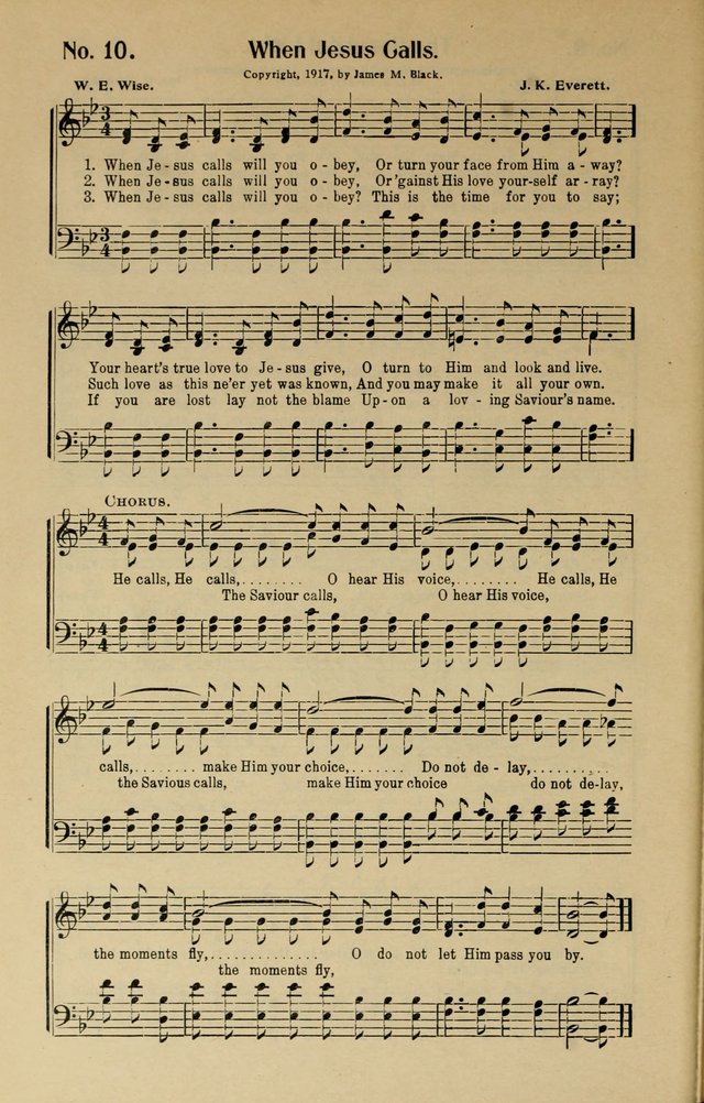 Songs of Help: for the Sunday school, evangelistic and church services page 10