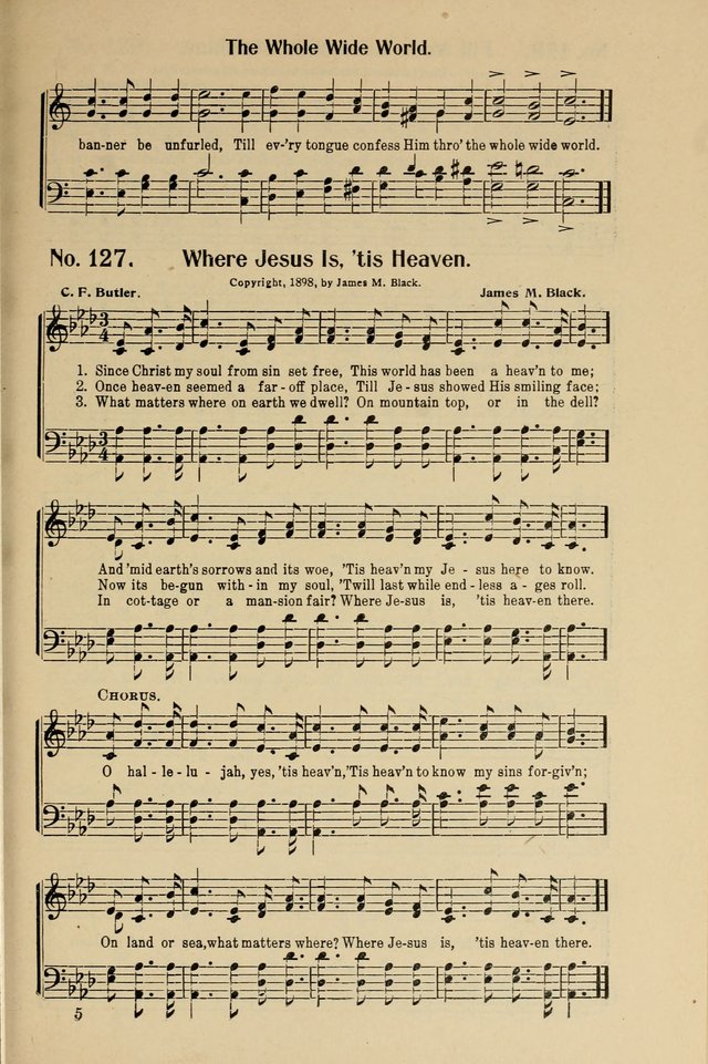 Songs of Help: for the Sunday school, evangelistic and church services page 127