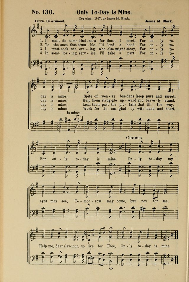Songs of Help: for the Sunday school, evangelistic and church services page 130