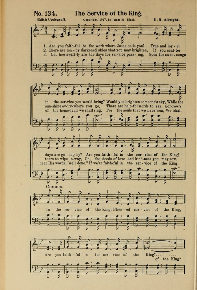 Songs of Help: for the Sunday school, evangelistic and church services page 134
