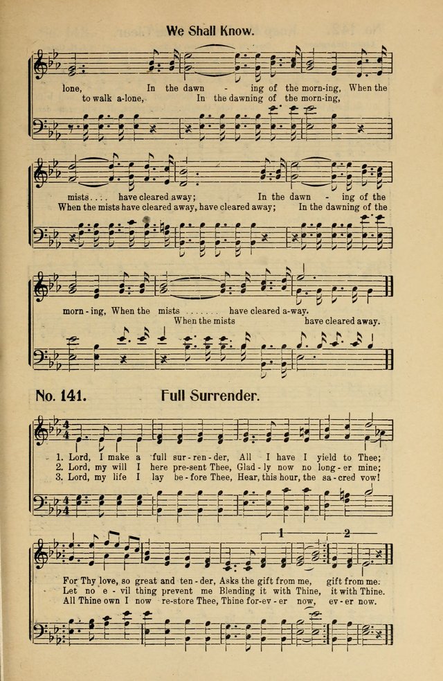 Songs of Help: for the Sunday school, evangelistic and church services page 141