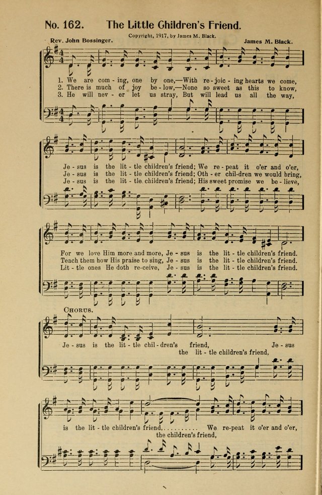 Songs of Help: for the Sunday school, evangelistic and church services page 162